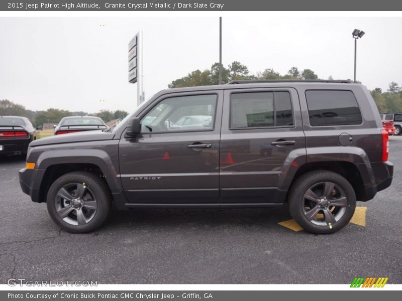 Granite Crystal Metallic / Dark Slate Gray 2015 Jeep Patriot High Altitude