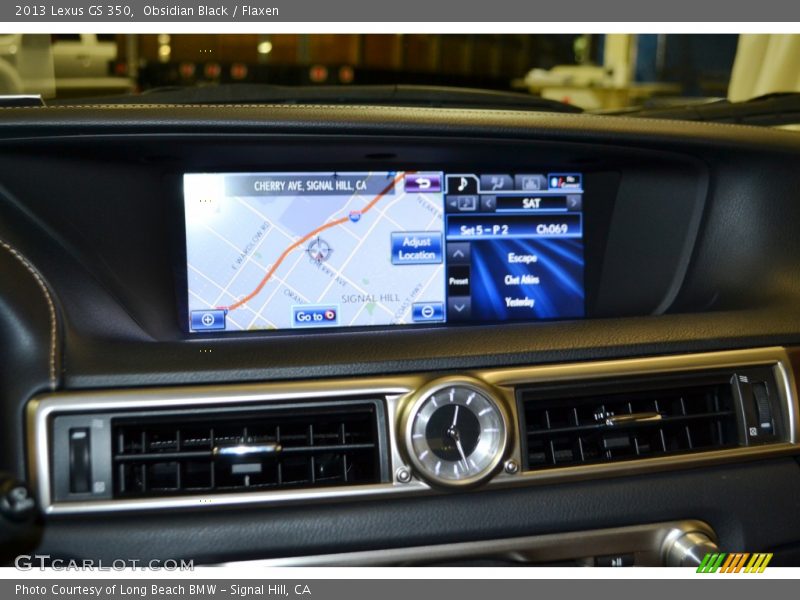 Obsidian Black / Flaxen 2013 Lexus GS 350