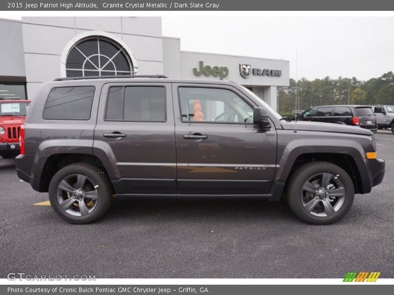 Granite Crystal Metallic / Dark Slate Gray 2015 Jeep Patriot High Altitude