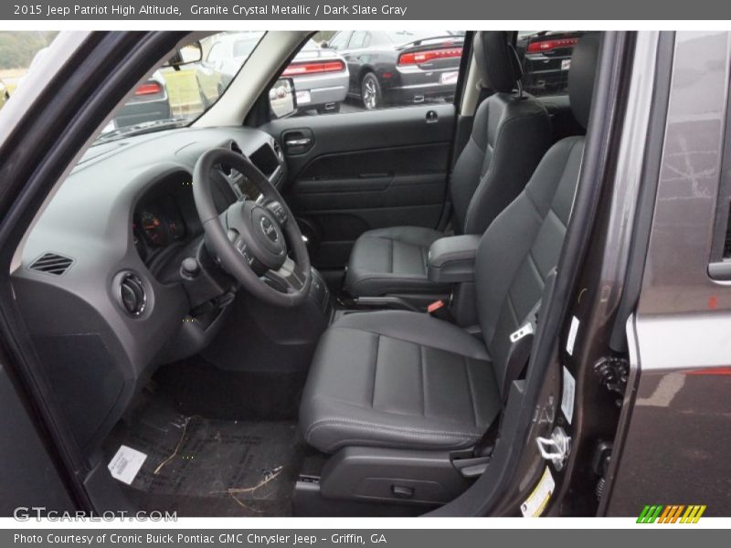 Granite Crystal Metallic / Dark Slate Gray 2015 Jeep Patriot High Altitude