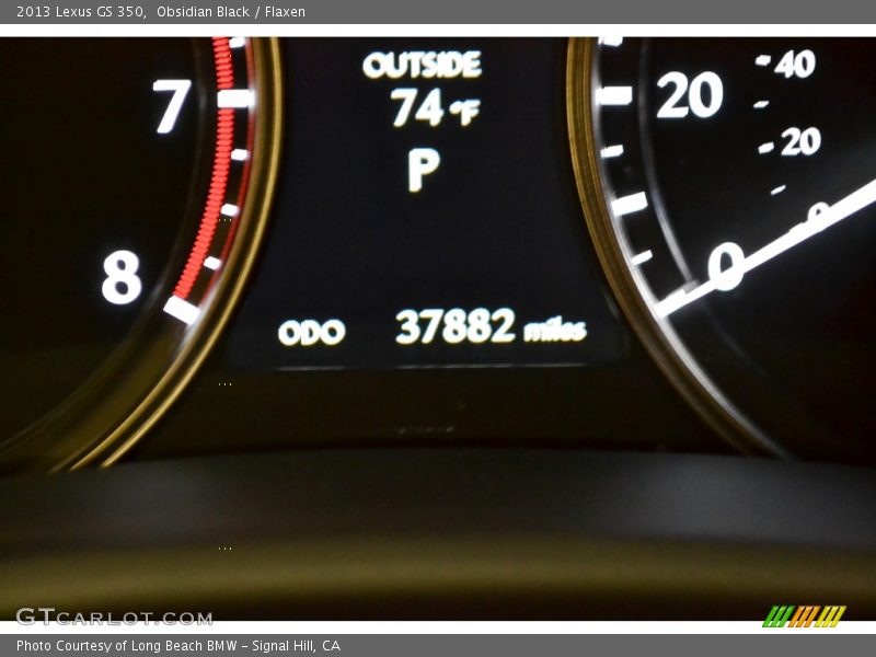 Obsidian Black / Flaxen 2013 Lexus GS 350
