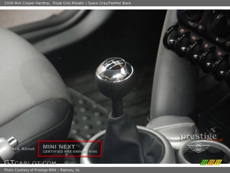 Royal Grey Metallic / Space Gray/Panther Black 2006 Mini Cooper Hardtop