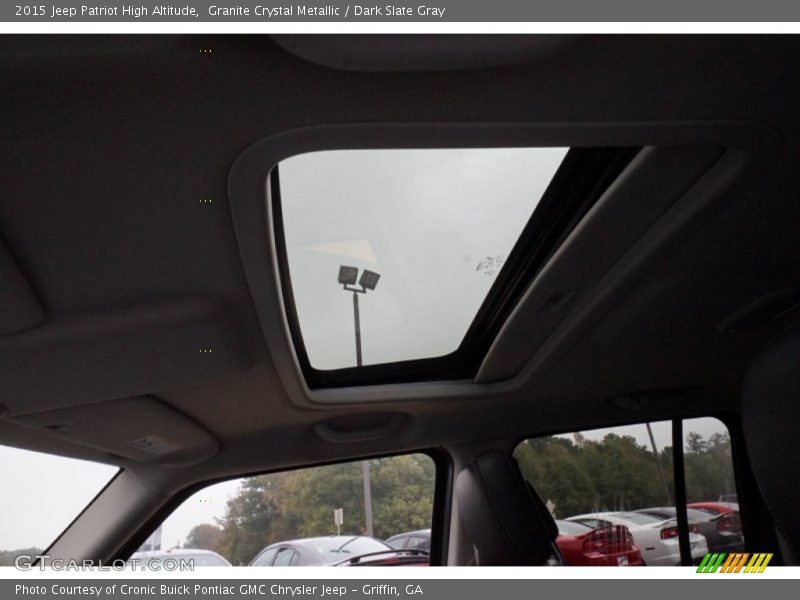 Granite Crystal Metallic / Dark Slate Gray 2015 Jeep Patriot High Altitude
