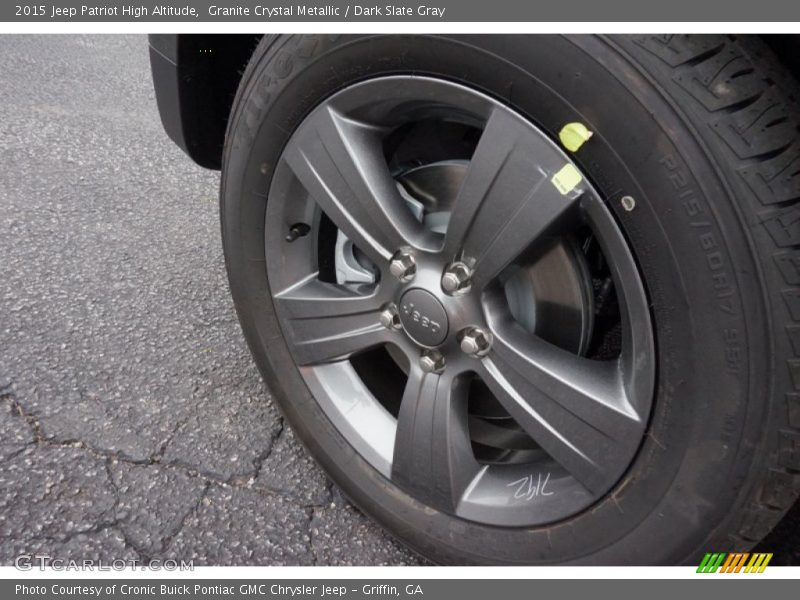 Granite Crystal Metallic / Dark Slate Gray 2015 Jeep Patriot High Altitude
