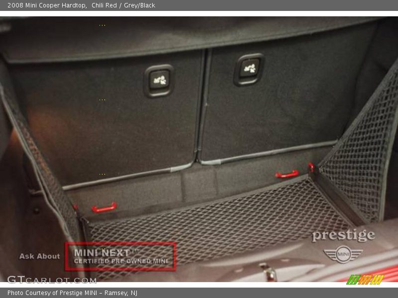 Chili Red / Grey/Black 2008 Mini Cooper Hardtop