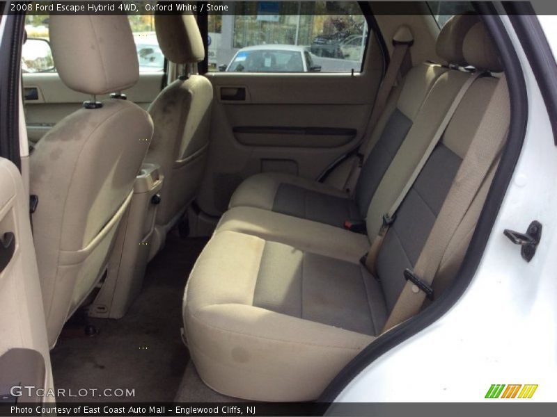 Oxford White / Stone 2008 Ford Escape Hybrid 4WD