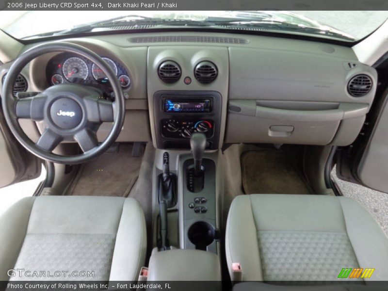 Dashboard of 2006 Liberty CRD Sport 4x4