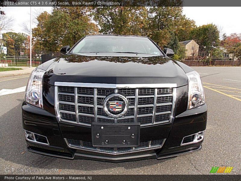 Black Raven / Ebony/Ebony 2012 Cadillac CTS 4 3.6 AWD Sedan
