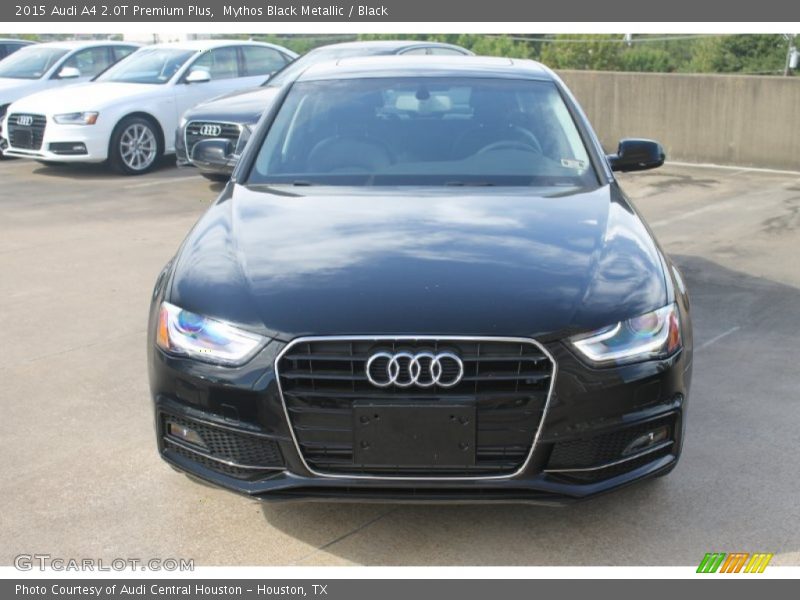 Mythos Black Metallic / Black 2015 Audi A4 2.0T Premium Plus