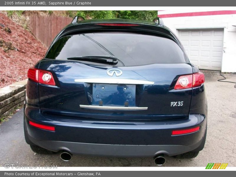 Sapphire Blue / Graphite 2005 Infiniti FX 35 AWD