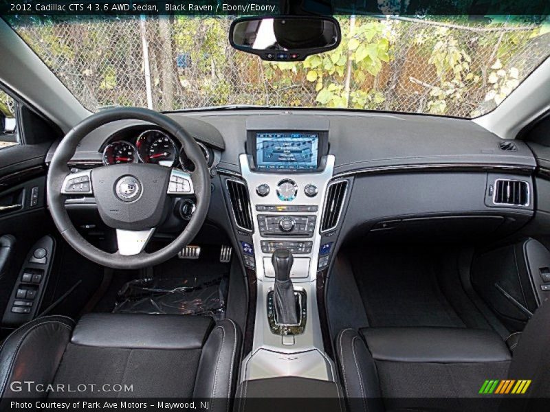 Black Raven / Ebony/Ebony 2012 Cadillac CTS 4 3.6 AWD Sedan