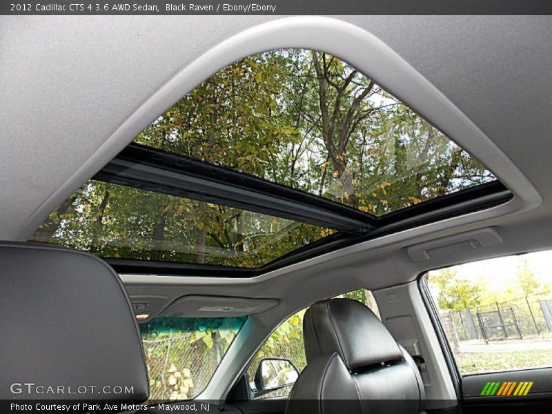 Black Raven / Ebony/Ebony 2012 Cadillac CTS 4 3.6 AWD Sedan