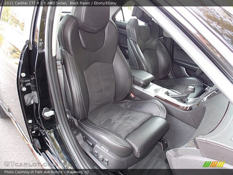 Black Raven / Ebony/Ebony 2012 Cadillac CTS 4 3.6 AWD Sedan