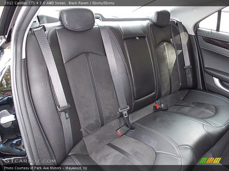 Black Raven / Ebony/Ebony 2012 Cadillac CTS 4 3.6 AWD Sedan