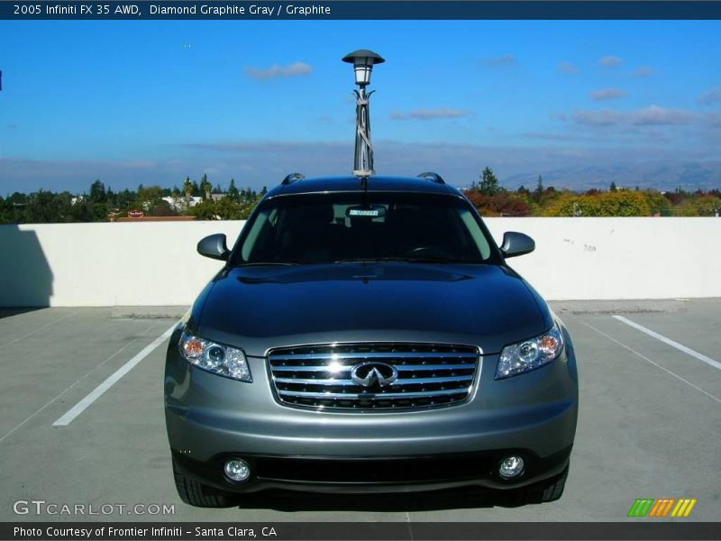 Diamond Graphite Gray / Graphite 2005 Infiniti FX 35 AWD