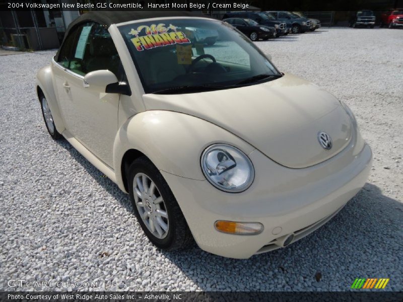 Harvest Moon Beige / Cream Beige 2004 Volkswagen New Beetle GLS Convertible