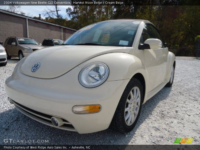 Harvest Moon Beige / Cream Beige 2004 Volkswagen New Beetle GLS Convertible