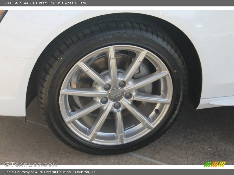 Ibis White / Black 2015 Audi A4 2.0T Premium