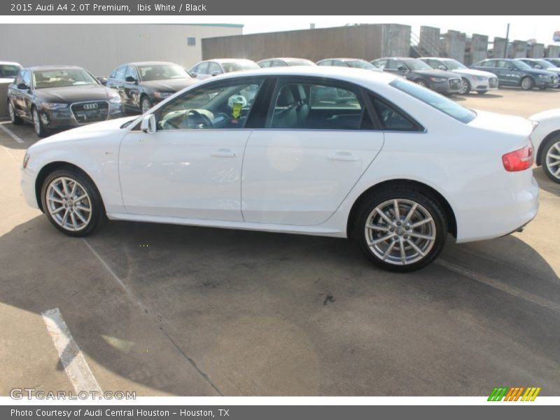 Ibis White / Black 2015 Audi A4 2.0T Premium