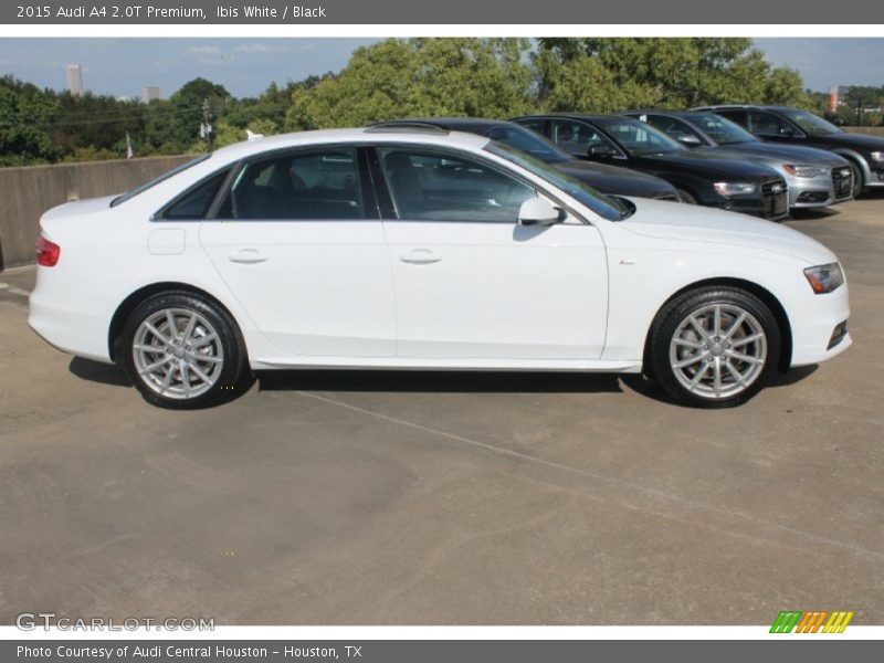 Ibis White / Black 2015 Audi A4 2.0T Premium