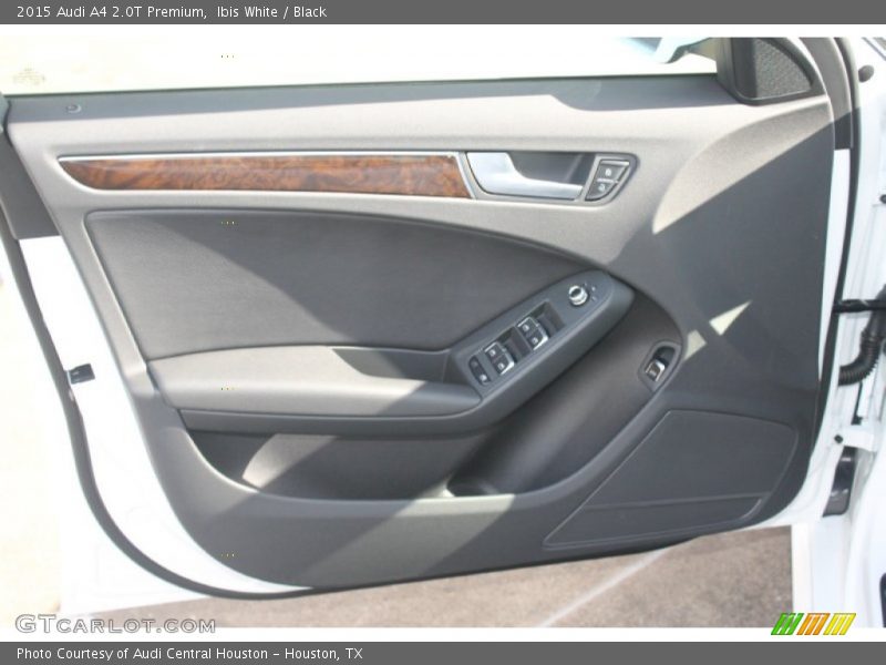 Ibis White / Black 2015 Audi A4 2.0T Premium