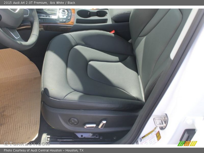 Ibis White / Black 2015 Audi A4 2.0T Premium