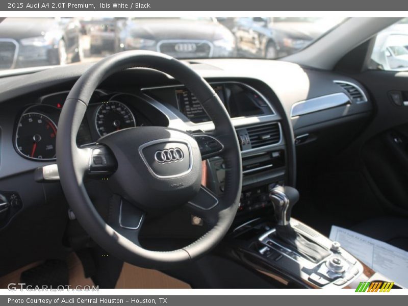 Ibis White / Black 2015 Audi A4 2.0T Premium