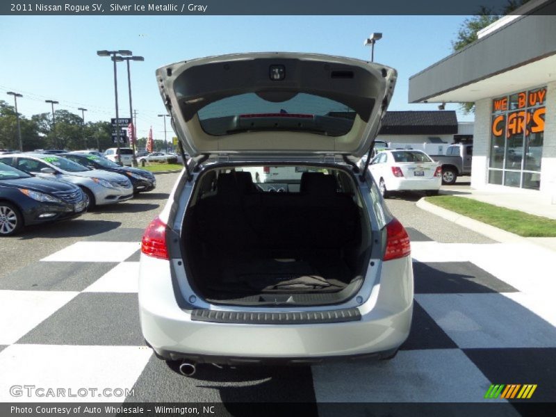 Silver Ice Metallic / Gray 2011 Nissan Rogue SV