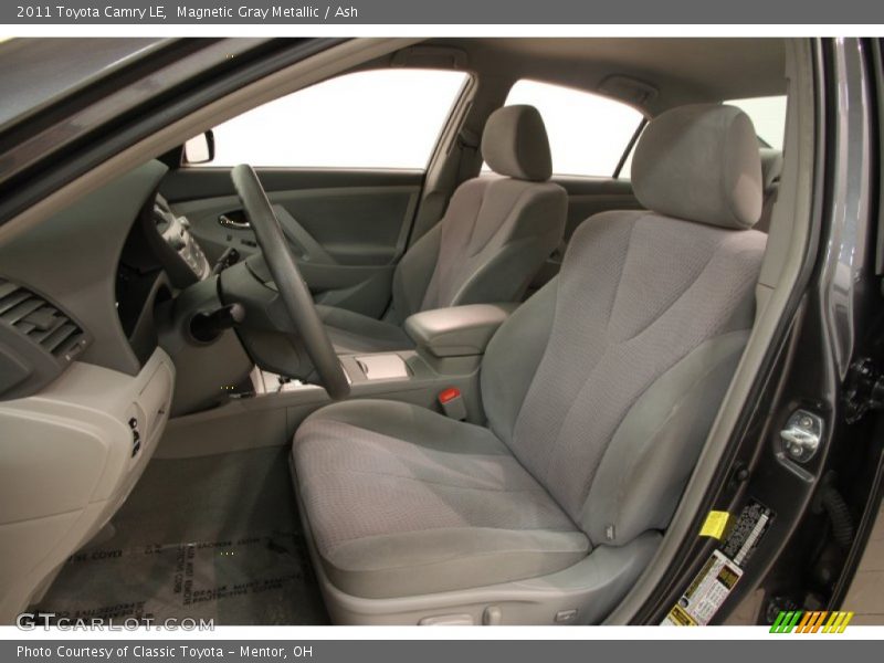 Magnetic Gray Metallic / Ash 2011 Toyota Camry LE