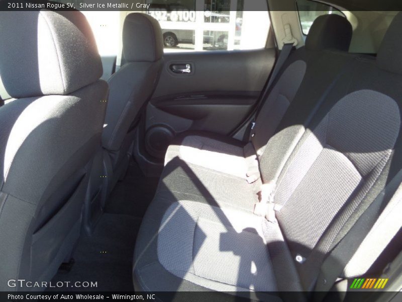 Silver Ice Metallic / Gray 2011 Nissan Rogue SV