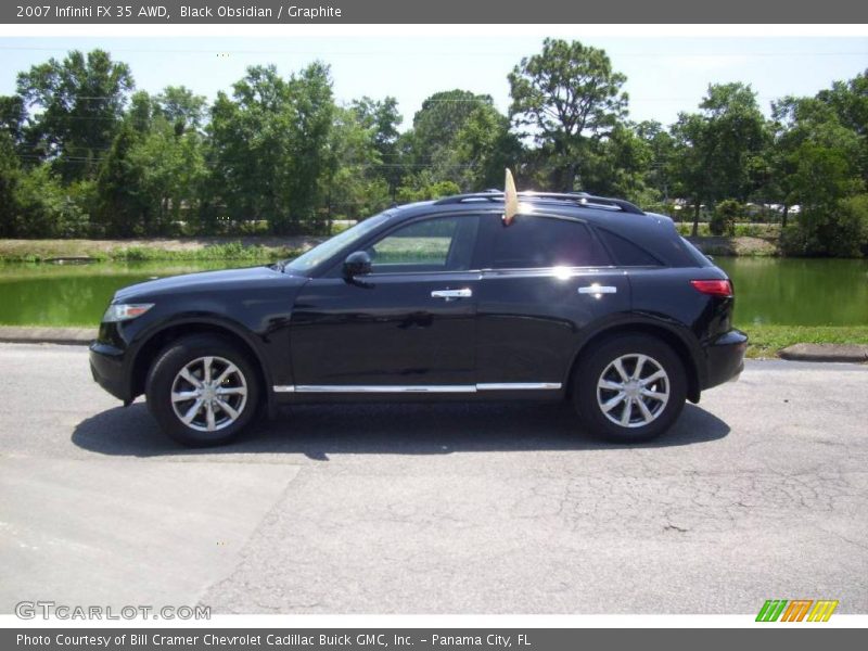 Black Obsidian / Graphite 2007 Infiniti FX 35 AWD