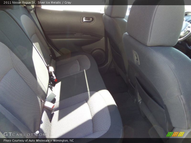 Silver Ice Metallic / Gray 2011 Nissan Rogue SV
