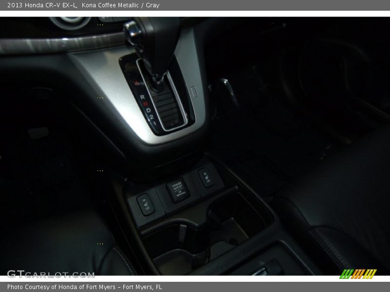 Kona Coffee Metallic / Gray 2013 Honda CR-V EX-L