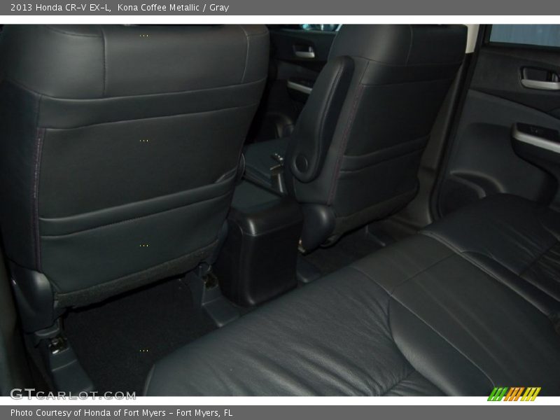 Kona Coffee Metallic / Gray 2013 Honda CR-V EX-L