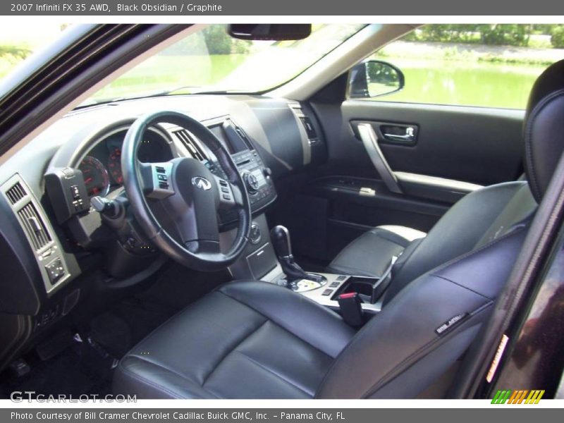 Black Obsidian / Graphite 2007 Infiniti FX 35 AWD