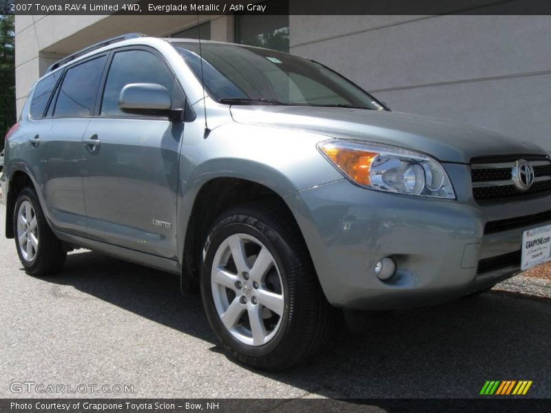 Everglade Metallic / Ash Gray 2007 Toyota RAV4 Limited 4WD