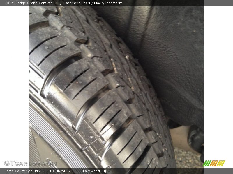 Cashmere Pearl / Black/Sandstorm 2014 Dodge Grand Caravan SXT