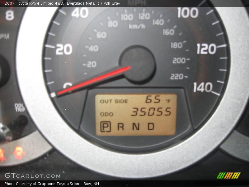 Everglade Metallic / Ash Gray 2007 Toyota RAV4 Limited 4WD