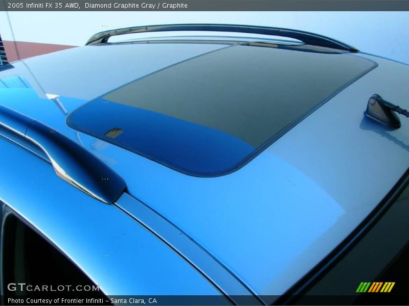 Diamond Graphite Gray / Graphite 2005 Infiniti FX 35 AWD