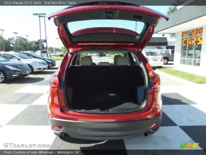 Zeal Red Mica / Sand 2013 Mazda CX-5 Sport