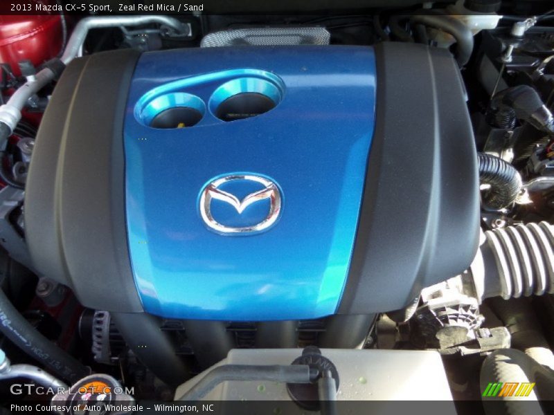 Zeal Red Mica / Sand 2013 Mazda CX-5 Sport