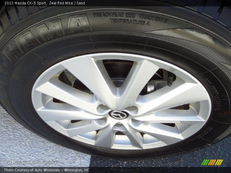 Zeal Red Mica / Sand 2013 Mazda CX-5 Sport