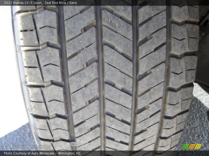 Zeal Red Mica / Sand 2013 Mazda CX-5 Sport