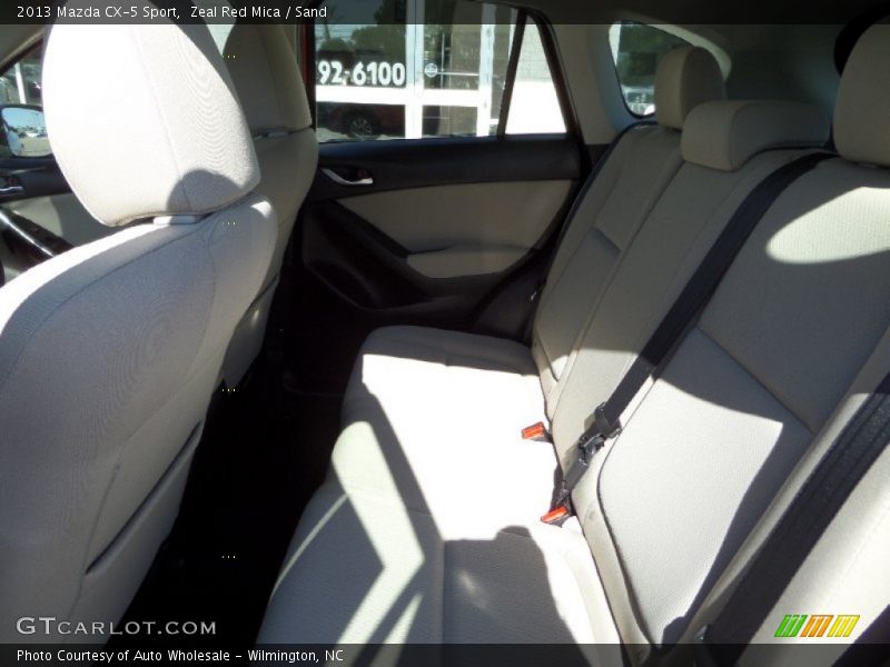 Zeal Red Mica / Sand 2013 Mazda CX-5 Sport
