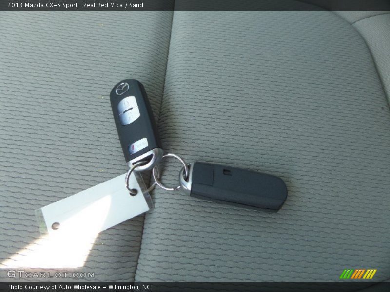 Zeal Red Mica / Sand 2013 Mazda CX-5 Sport