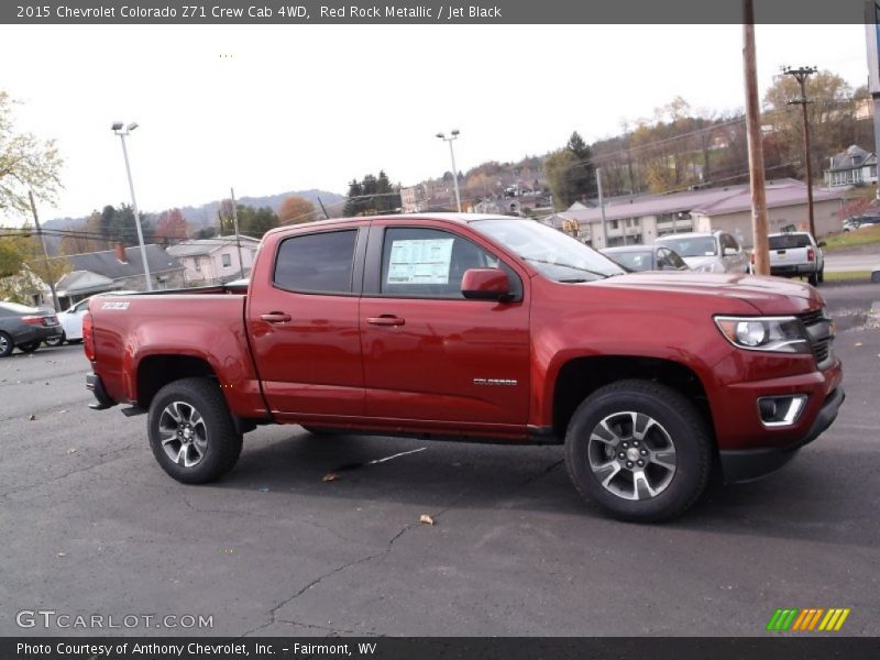  2015 Colorado Z71 Crew Cab 4WD Red Rock Metallic