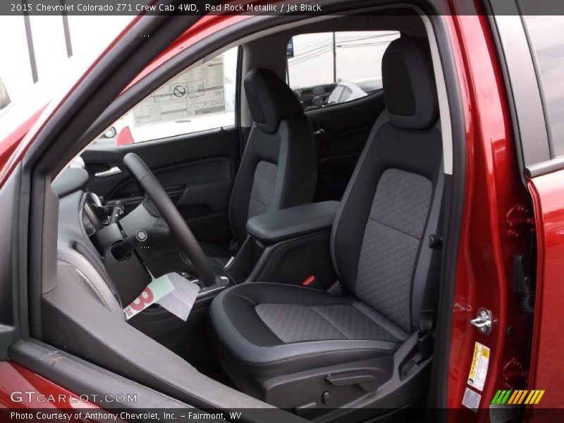 Front Seat of 2015 Colorado Z71 Crew Cab 4WD