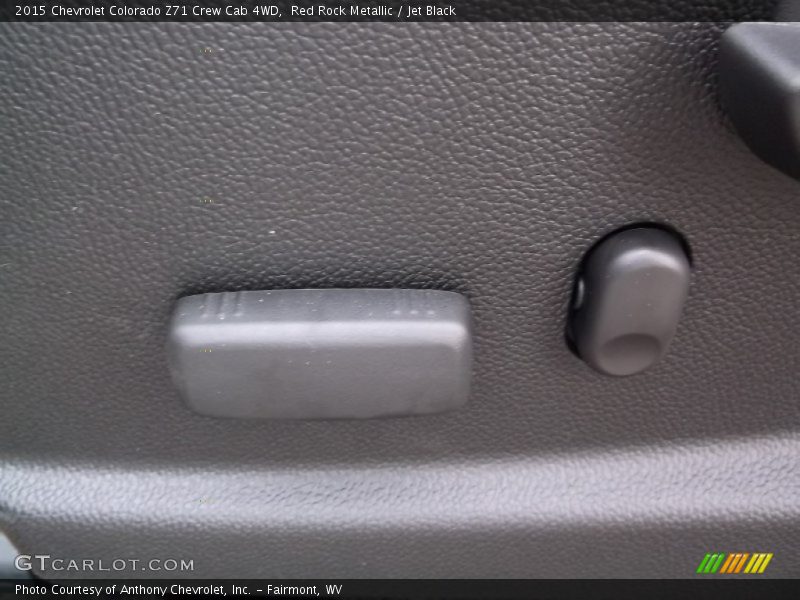 Red Rock Metallic / Jet Black 2015 Chevrolet Colorado Z71 Crew Cab 4WD