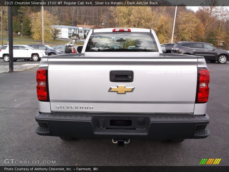  2015 Silverado 1500 WT Regular Cab 4x4 Silver Ice Metallic