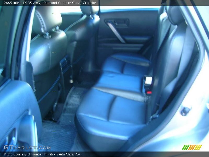 Diamond Graphite Gray / Graphite 2005 Infiniti FX 35 AWD